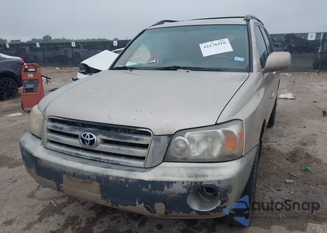 2007 Toyota Highlander V6 из США, поврежденный, VIN JTEDP21A770137751